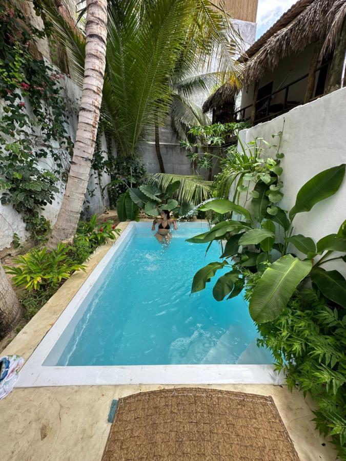 Chale Da Sereia Apart-Hotel Com Cozina Piscina Oasis No Centro De Jericoacoara Kültér fotó