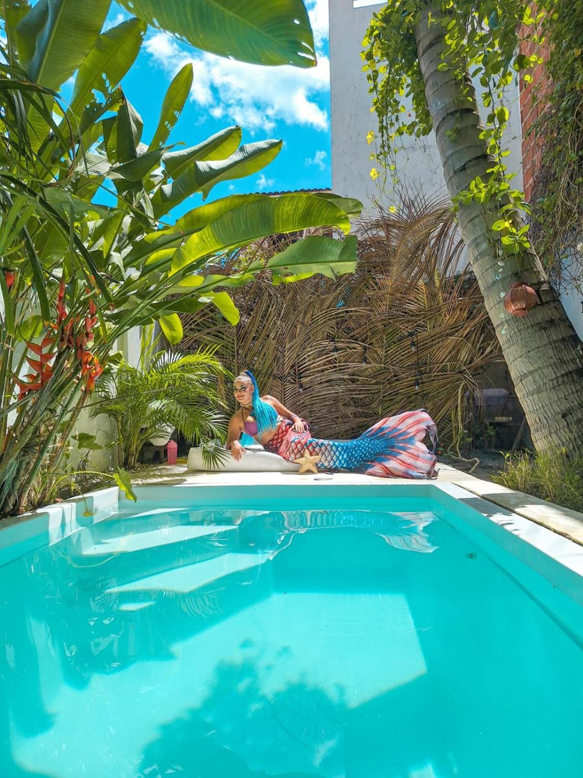 Chale Da Sereia Apart-Hotel Com Cozina Piscina Oasis No Centro De Jericoacoara Kültér fotó