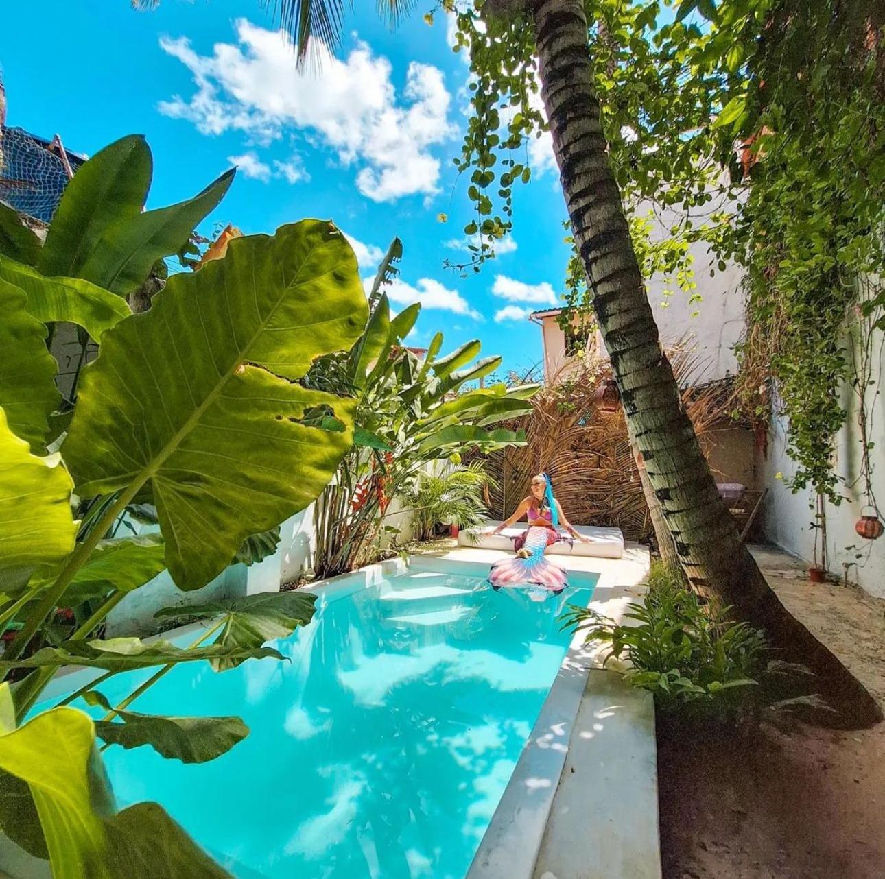 Chale Da Sereia Apart-Hotel Com Cozina Piscina Oasis No Centro De Jericoacoara Kültér fotó